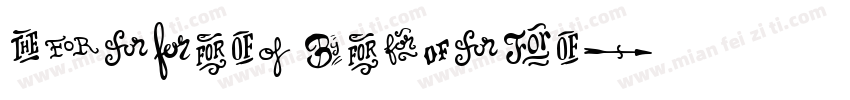 Gilbert Regular字体转换